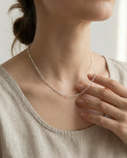 Lina Silver Necklace