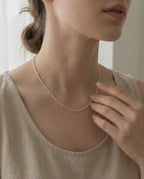 Lina Silver Necklace